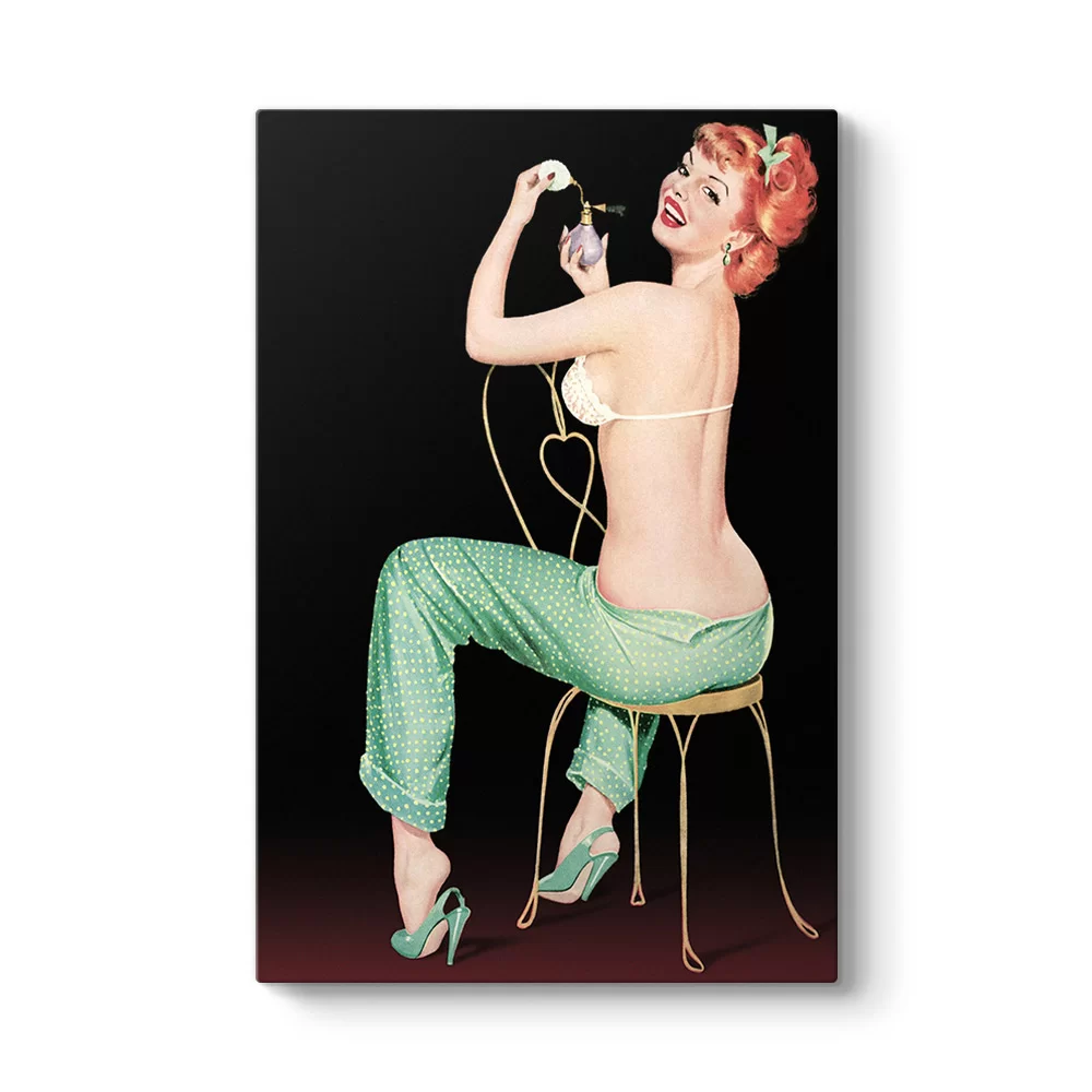 Pin Up Girl Parfüm Tablosu - Model 2